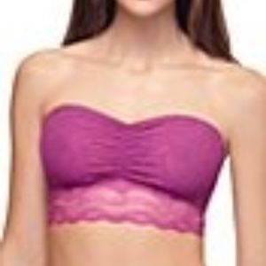 b temptd by Wacoal Purple Lace Kiss Bandeau Bra